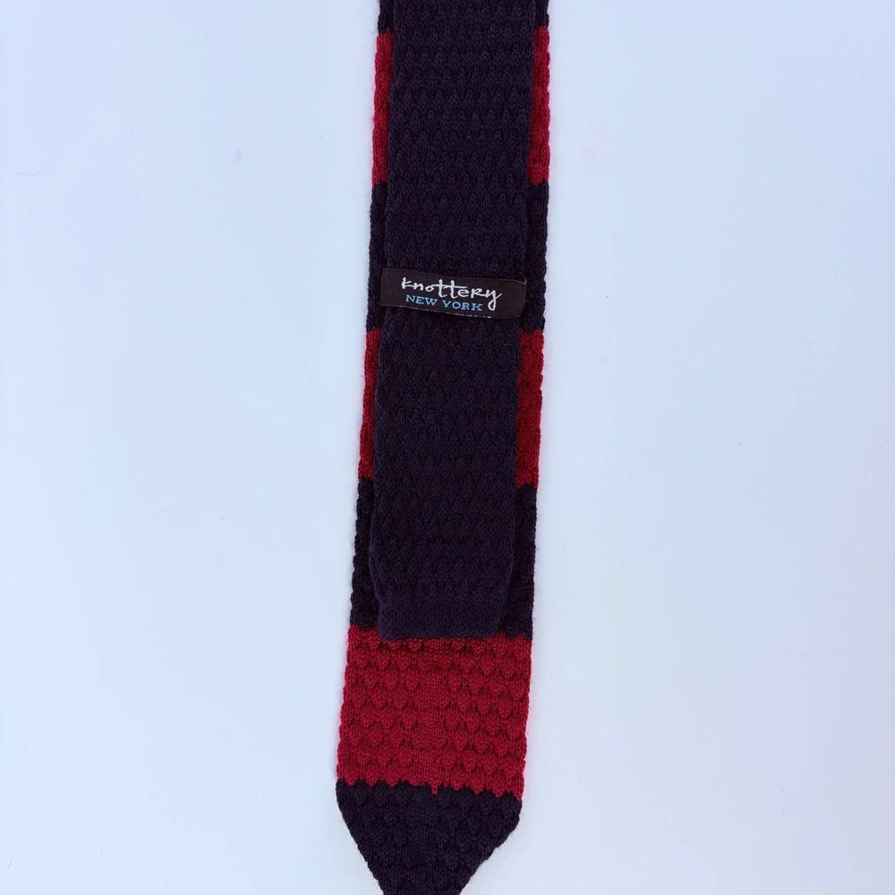 Vintage Knottery New York Knit Tie 58